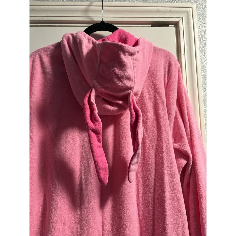 A Christmas Story Pink Nightmare Bunny Suit Adult S/M Pink Fleece Union Suit - Picture 6 of 10